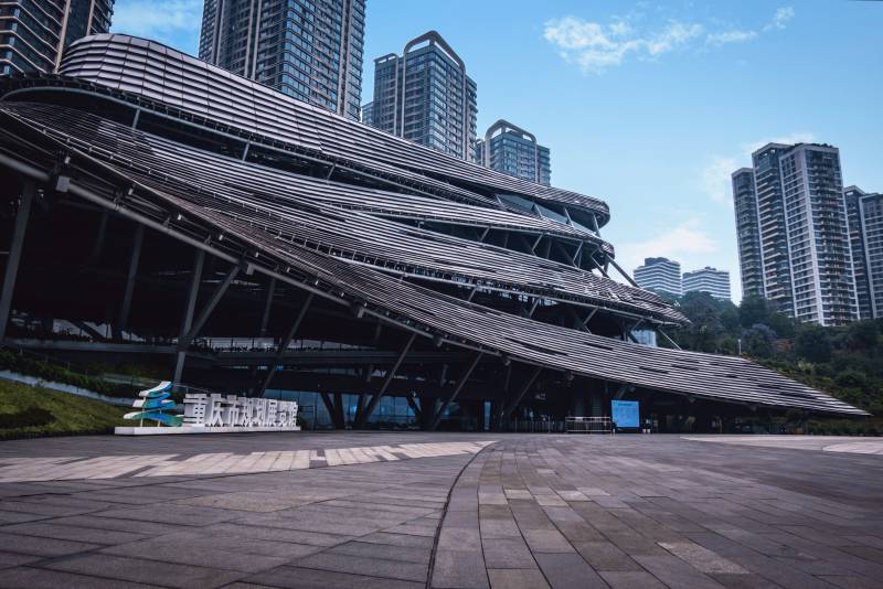 现代建筑与城市天际线