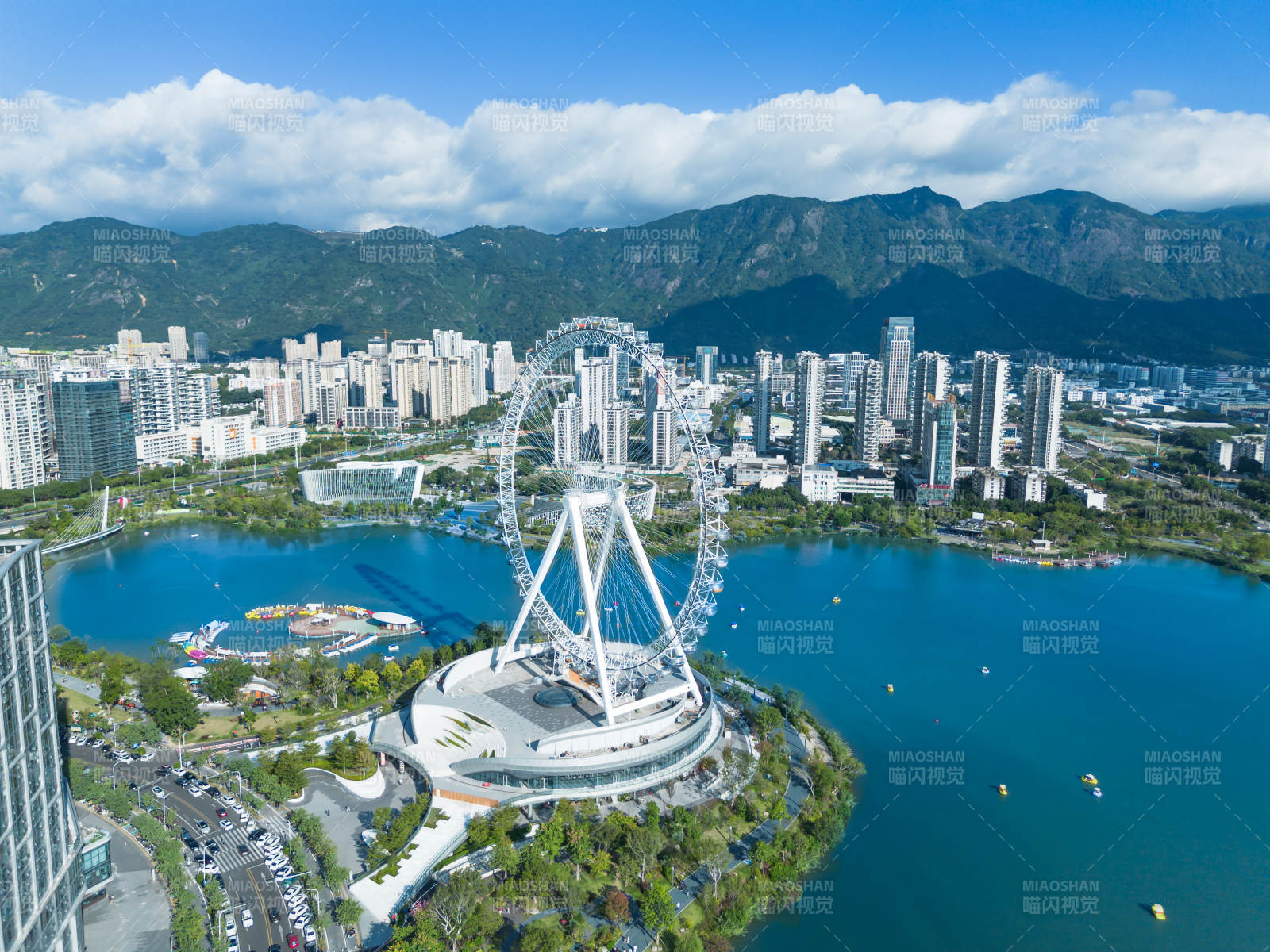 福州晉安湖摩天輪景觀