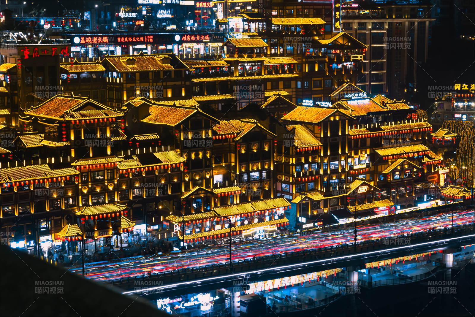 夜色古城