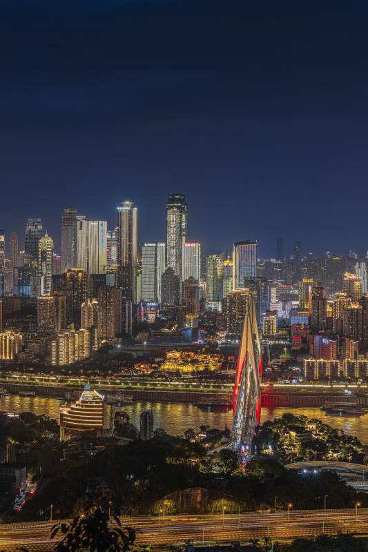 重慶渝中夜景