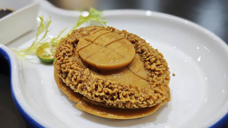 蜜汁鮑魚