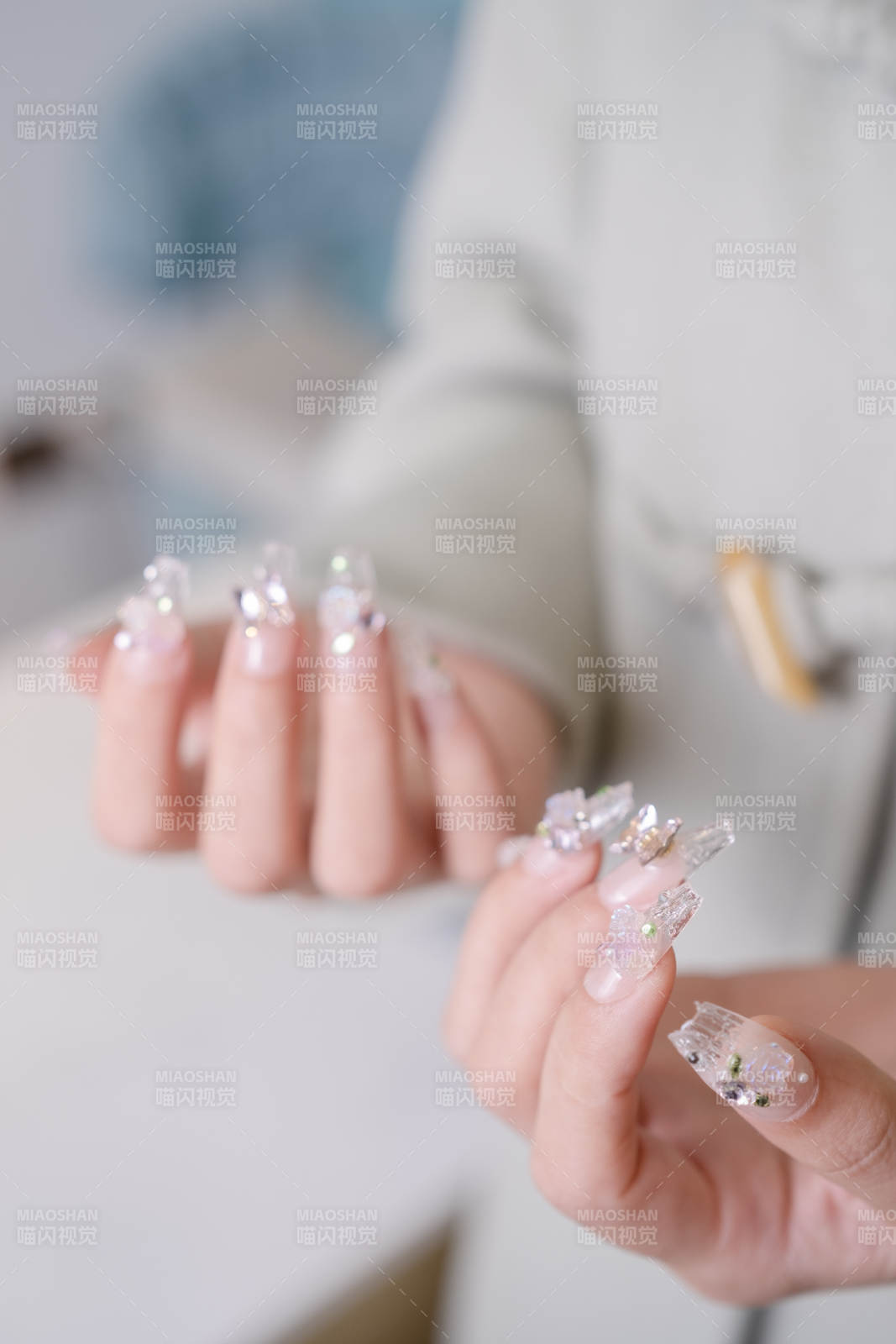 精致美甲展示
