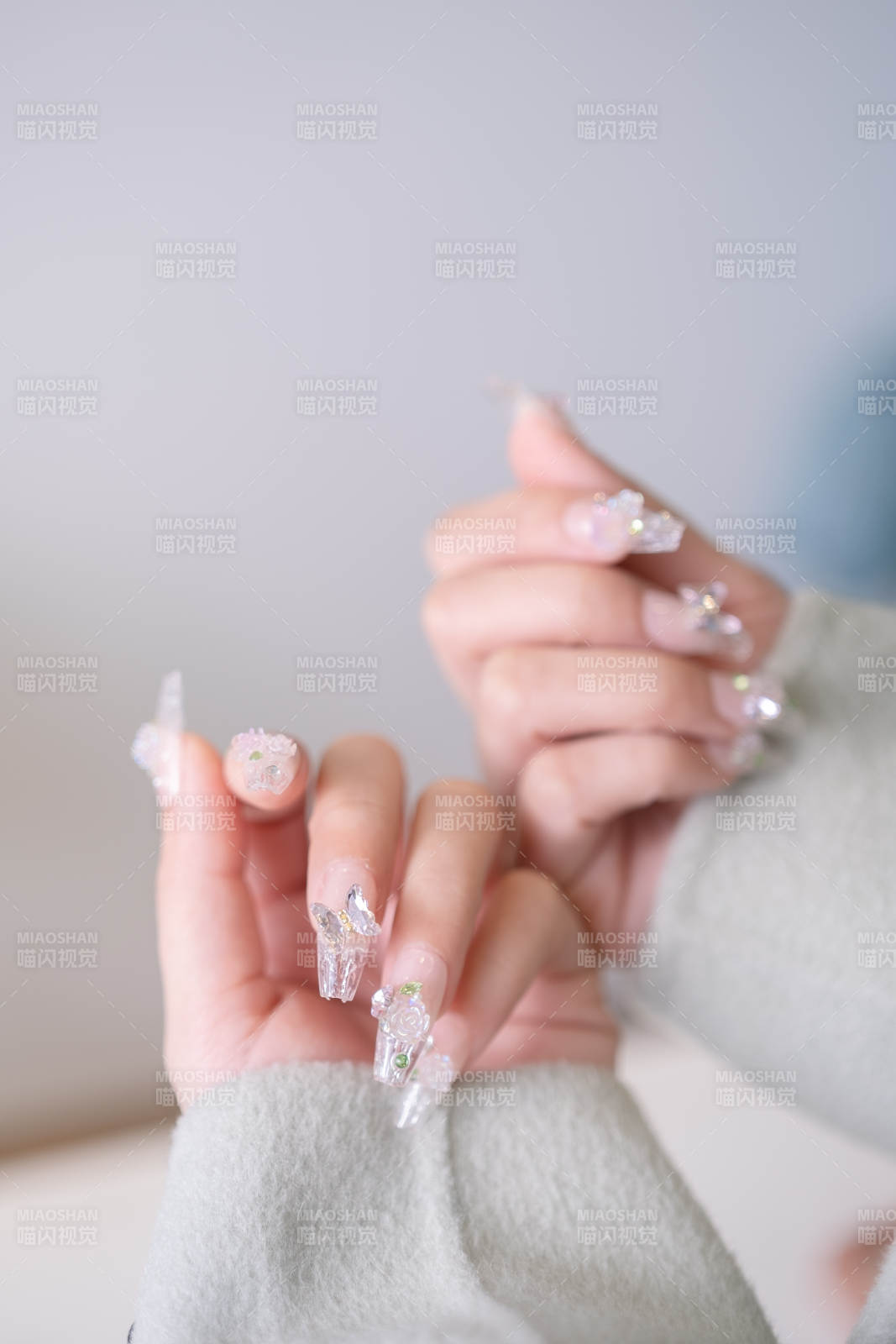 精致美甲展示