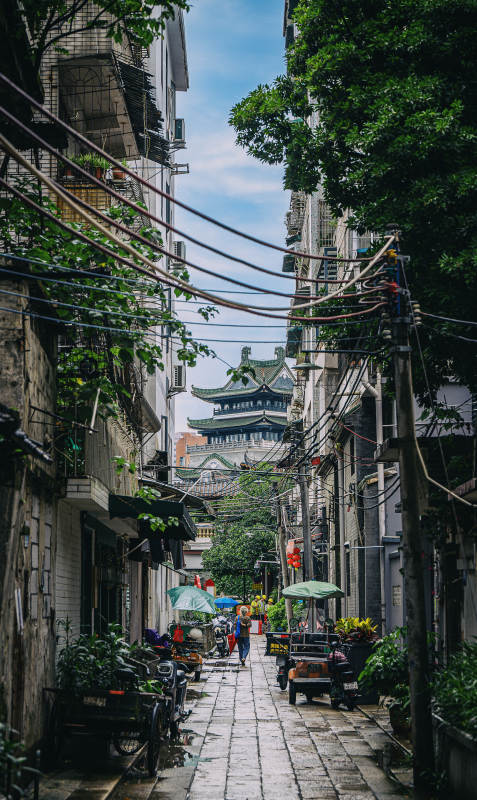古巷深處的寧靜時光