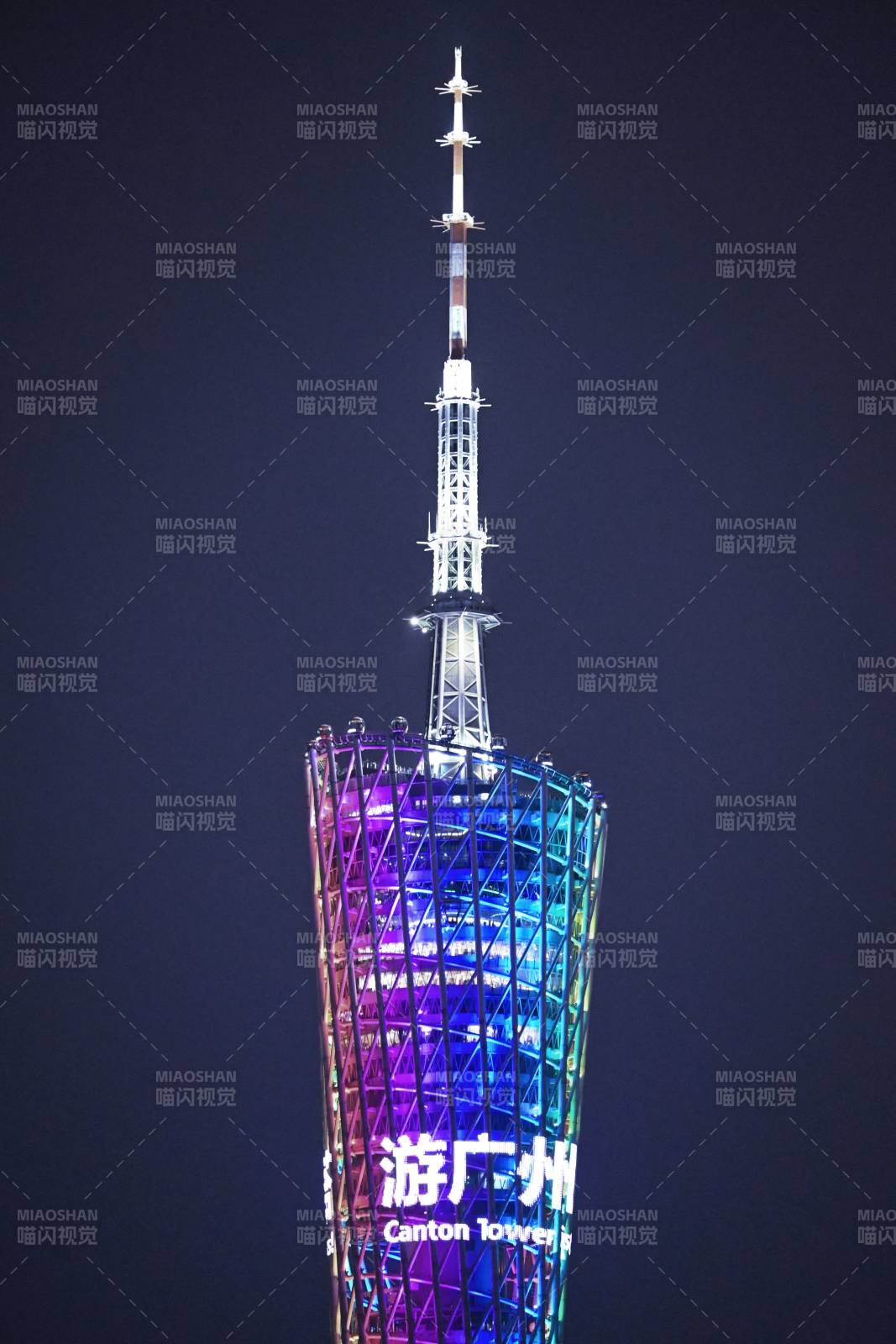 廣州塔夜景燈光秀
