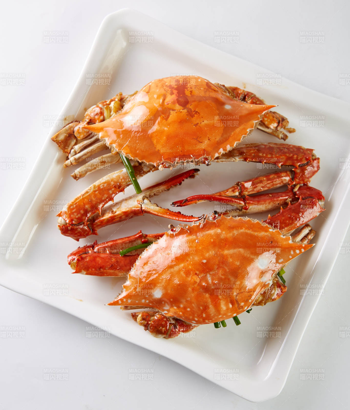香辣蟹美食特寫