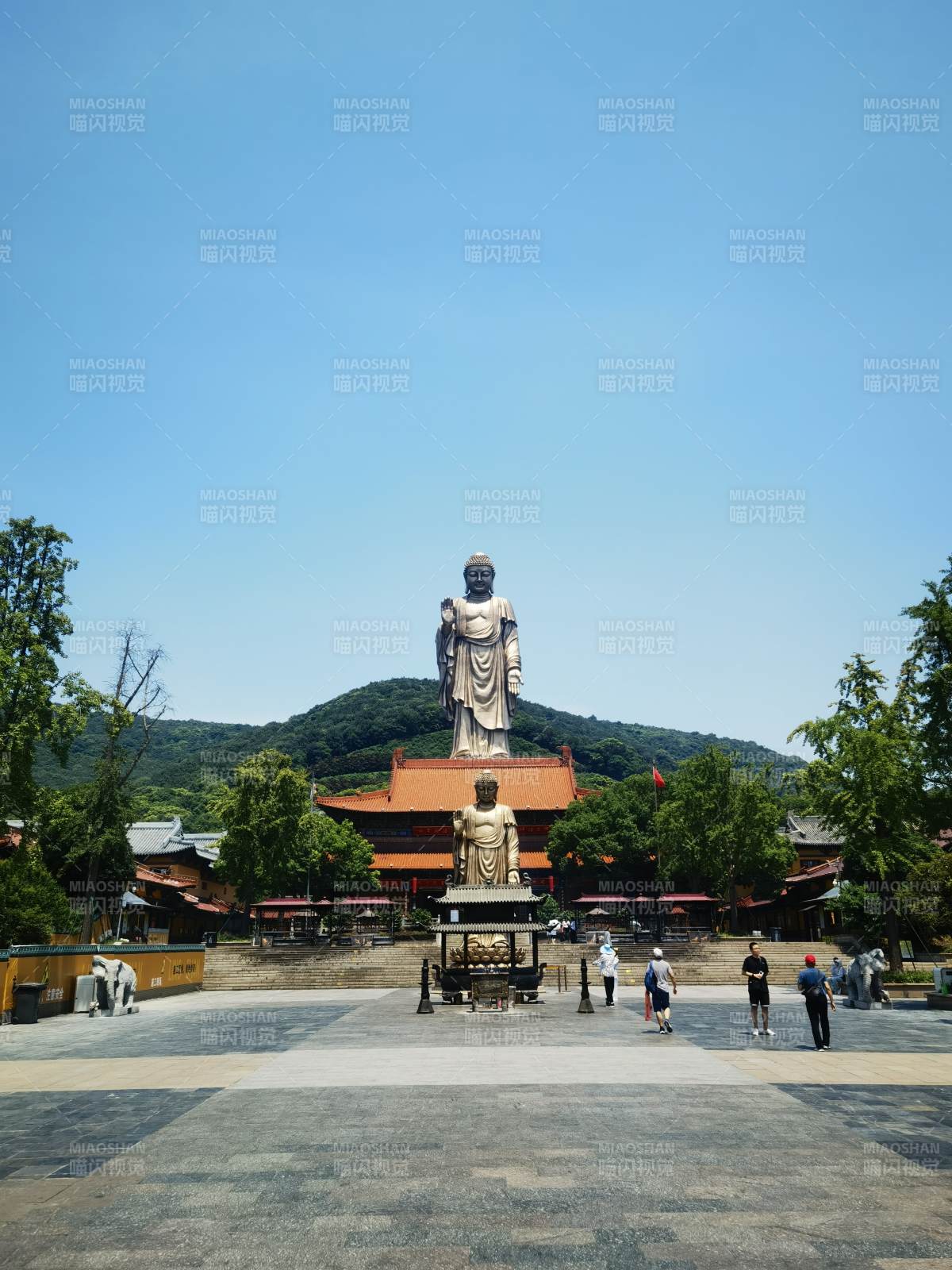 靈山大佛與寺廟風光