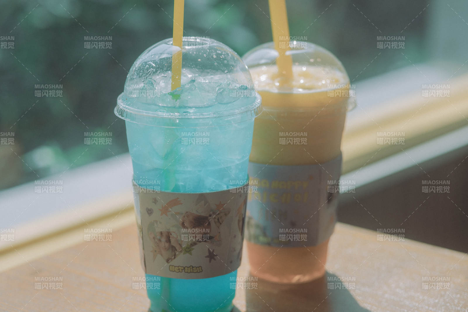 夏日清涼飲品特寫