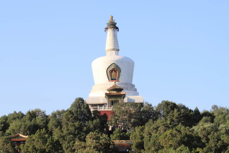北海公園白塔風(fēng)光