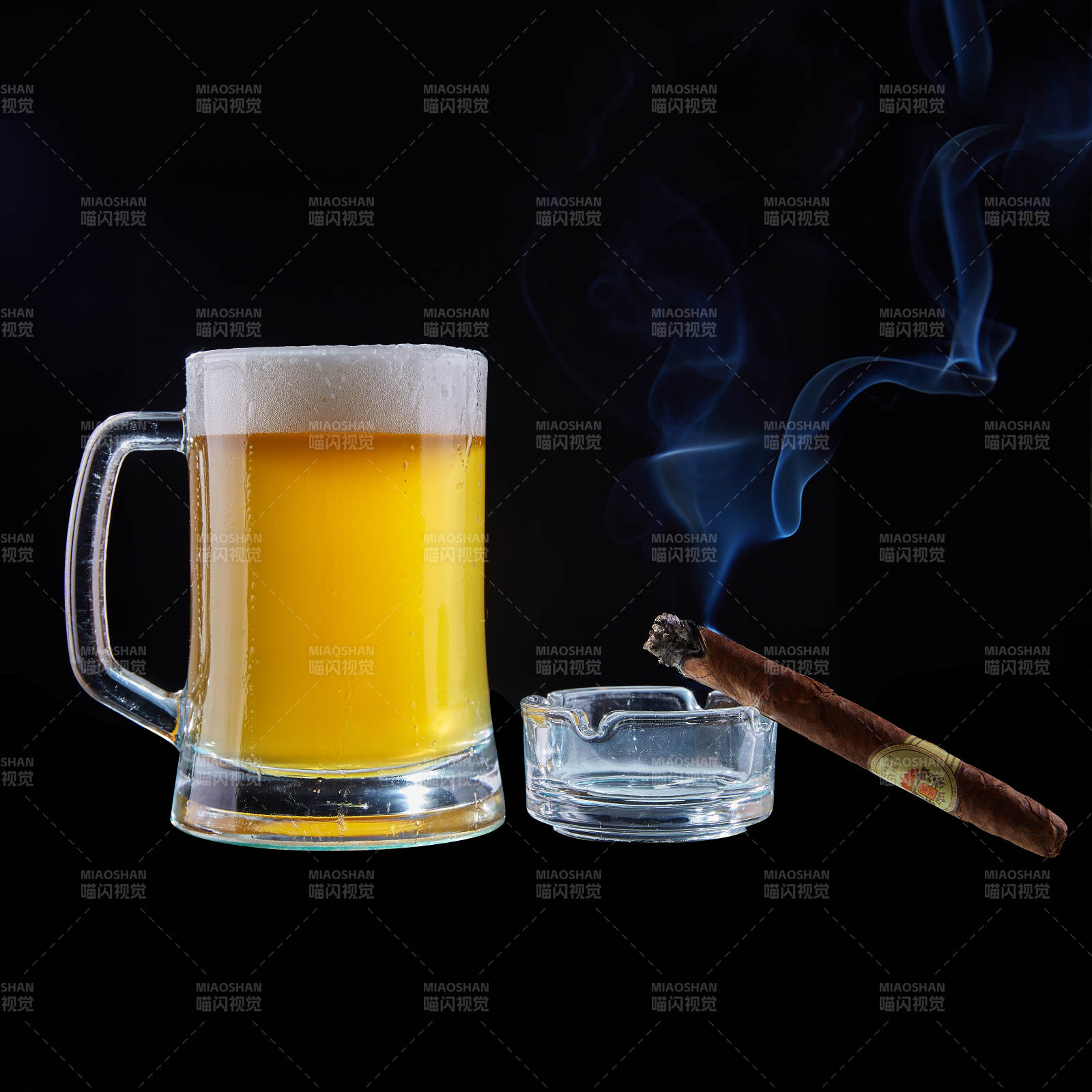 啤酒與雪茄的享受時光