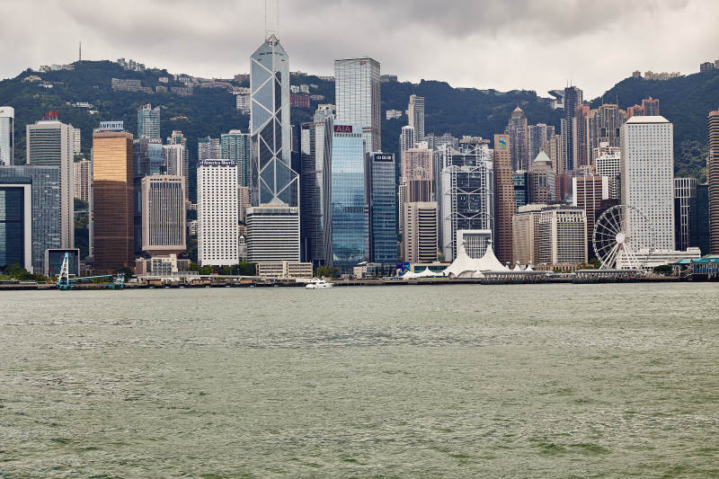香港天際線與維港風(fēng)光