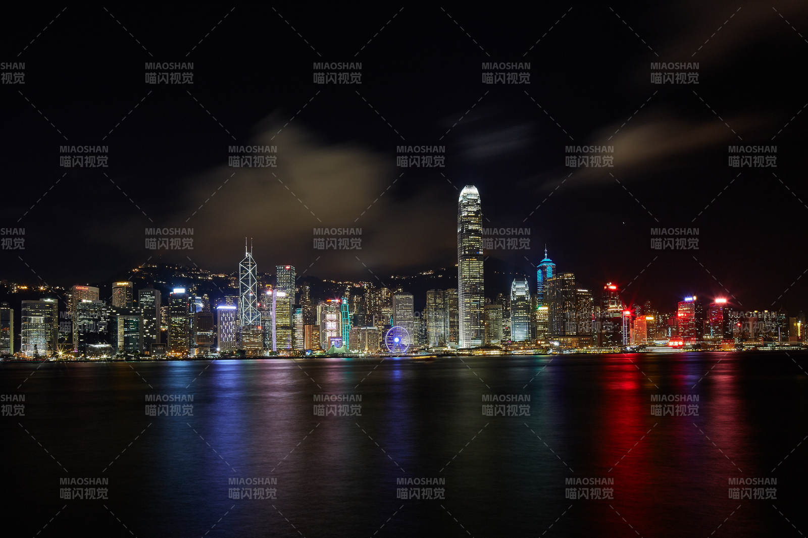 香港夜景 璀璨都市燈火