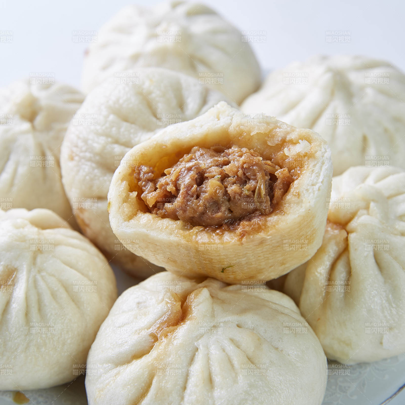 鮮肉包子 美味誘人