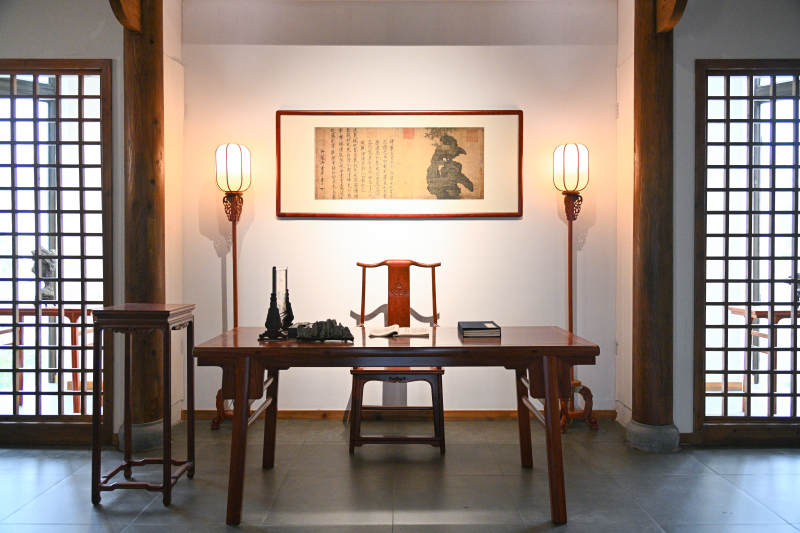 古典書房布置展示圖