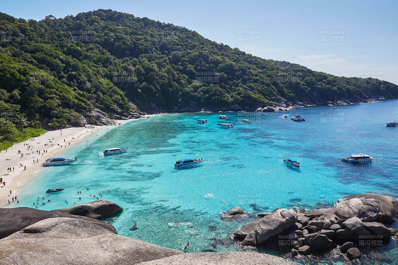 泰國斯米蘭熱帶海島風光旖旎