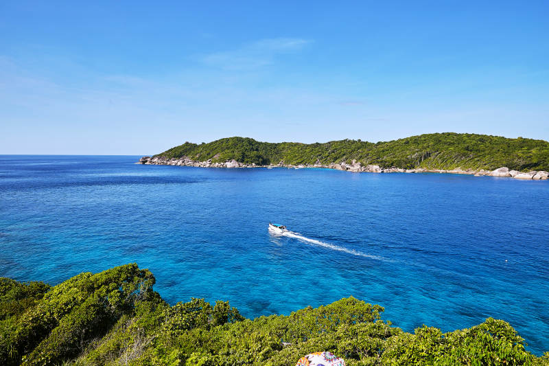 泰國斯米蘭碧海藍天 小島靜謐