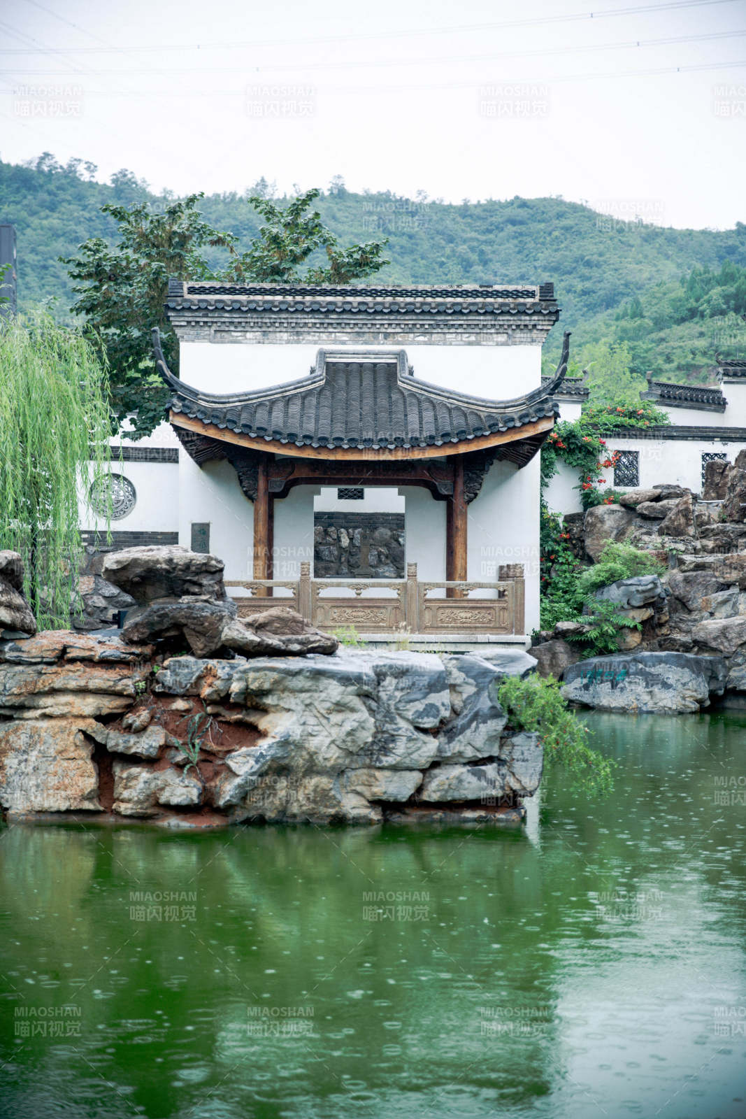 江南園林 水畔亭臺(tái)