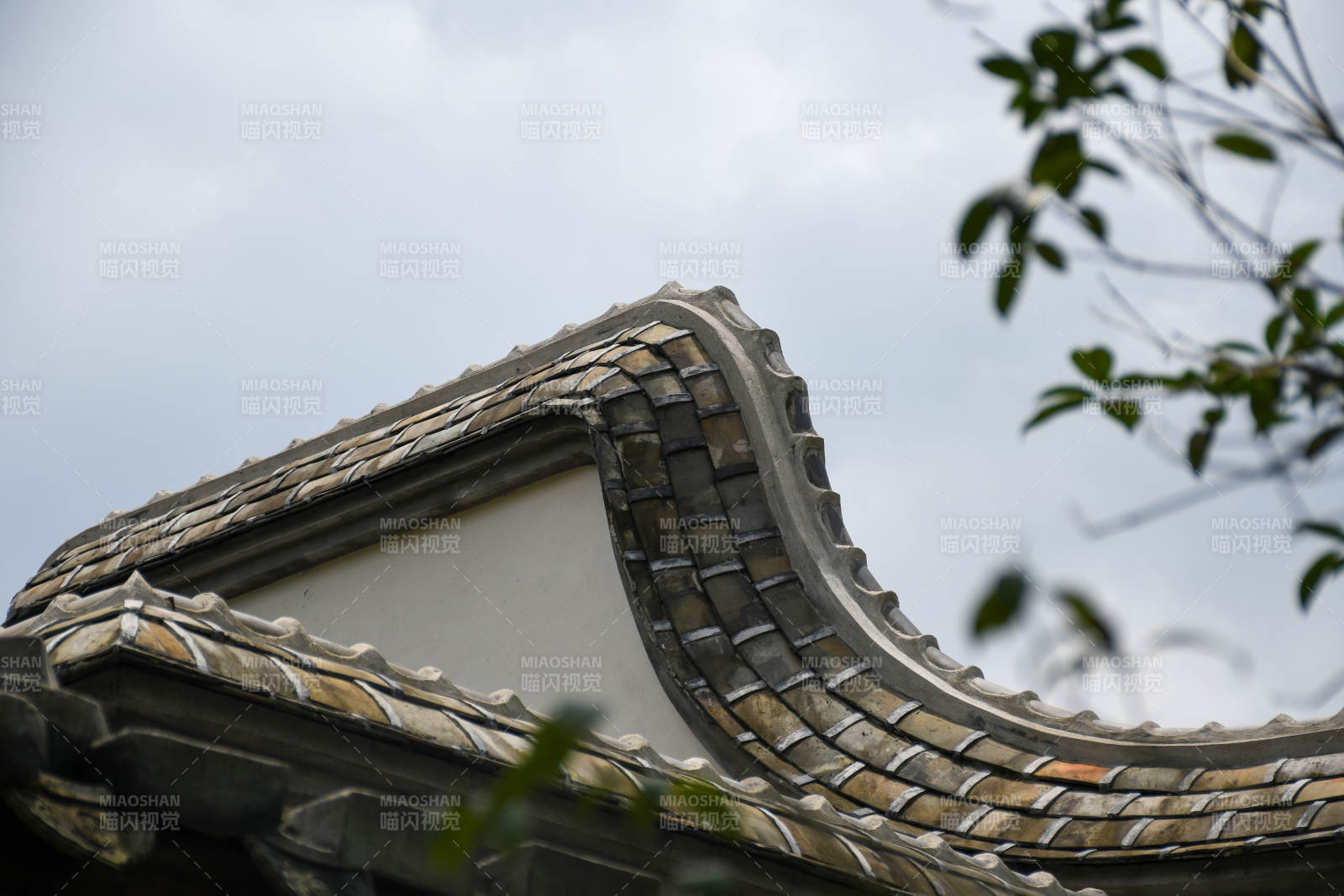 古建筑飛檐翹角特寫