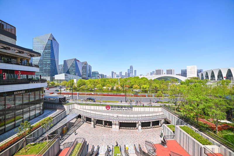 城市綠洲與現代建筑