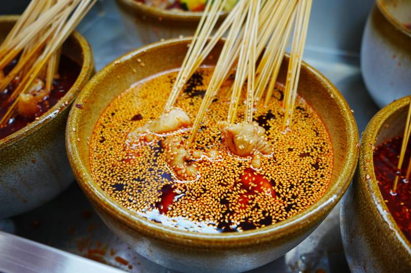 麻辣串串香 诱人美味