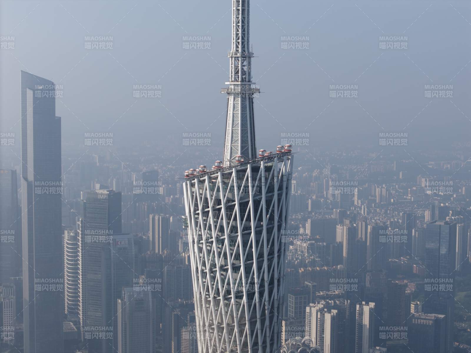 廣州塔與城市天際線