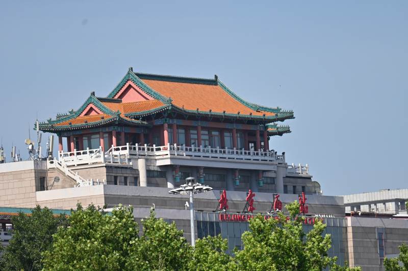 古建筑與現代城市的融合北京西站