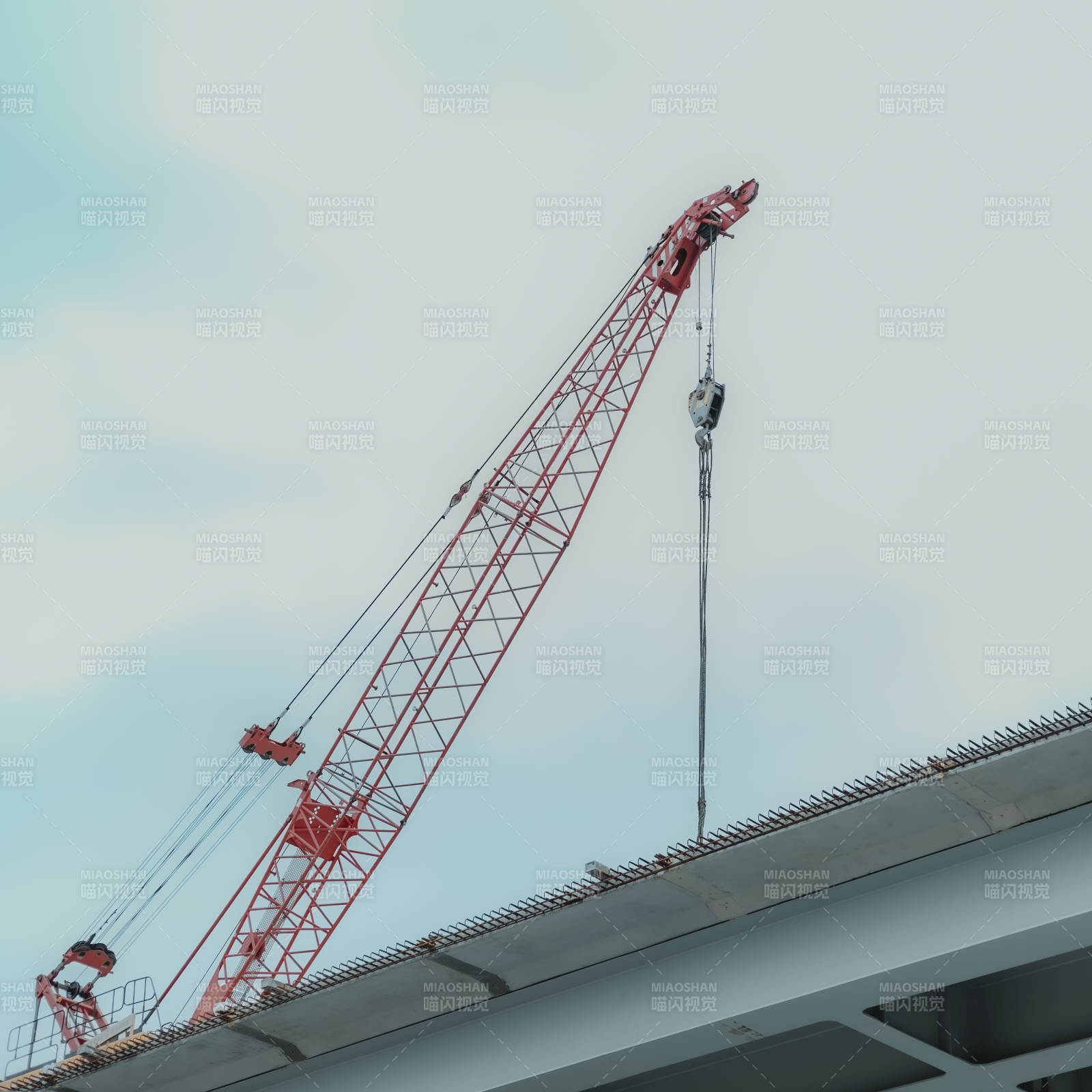 起重機吊裝作業現場