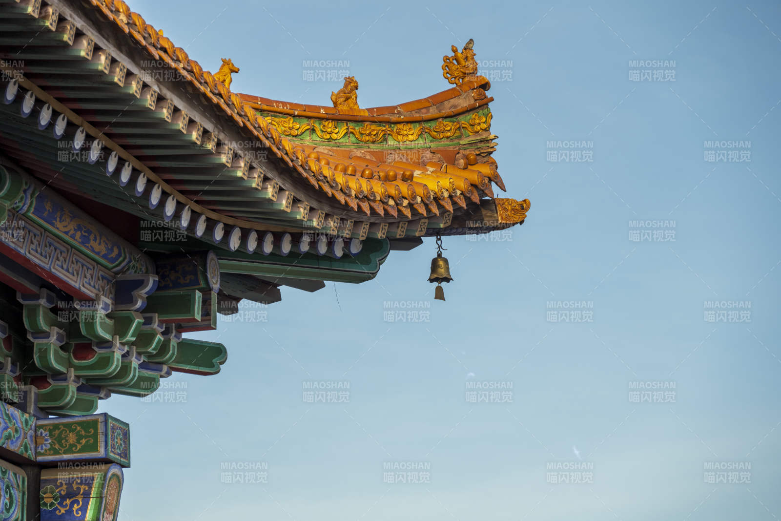 古建筑飛檐與風(fēng)鈴
