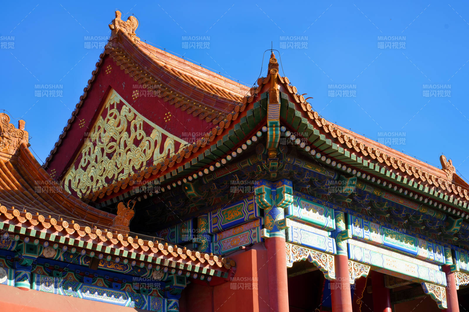 故宮角樓的精美建筑細(xì)節(jié)