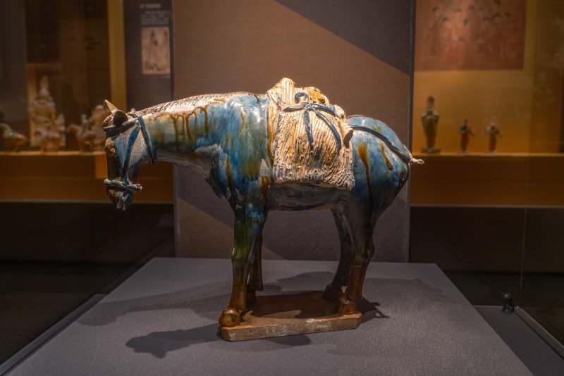彩繪陶馬雕塑展