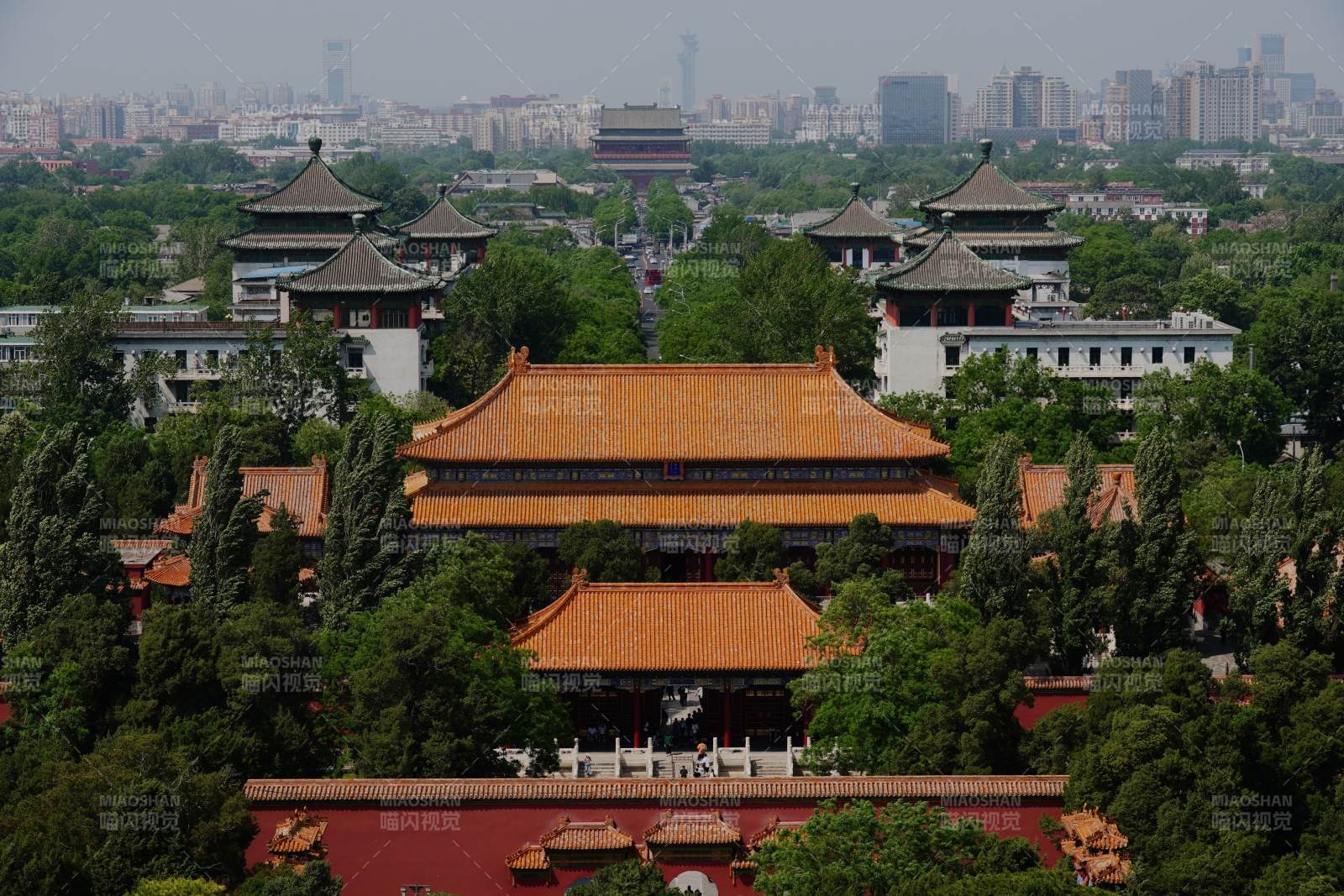 故宮角樓與城市景觀