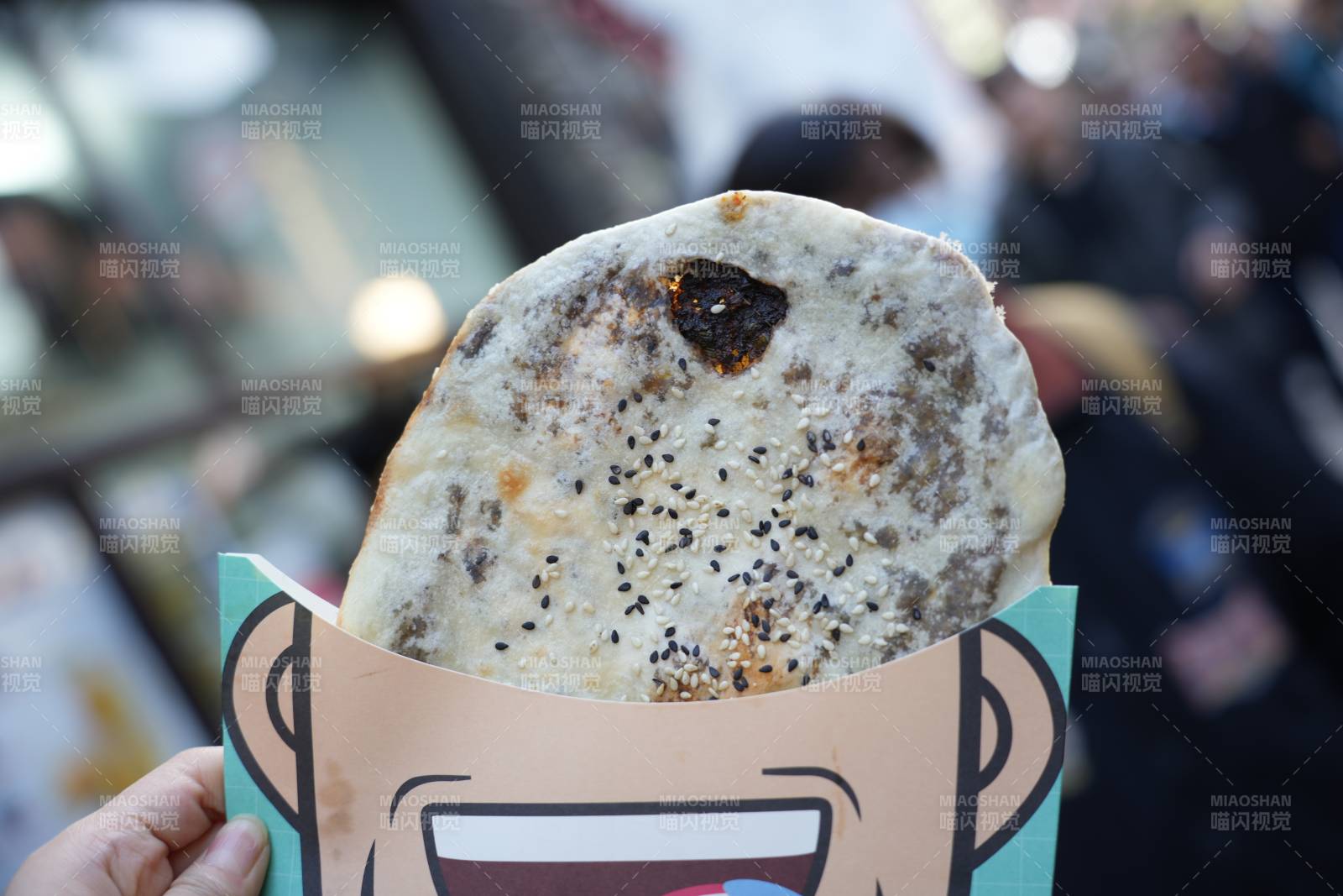 烤餅 街頭美食的溫暖記憶