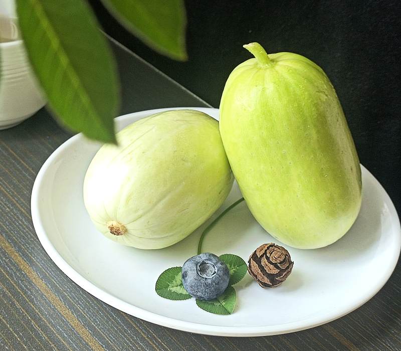 青瓜與藍莓的清新組合