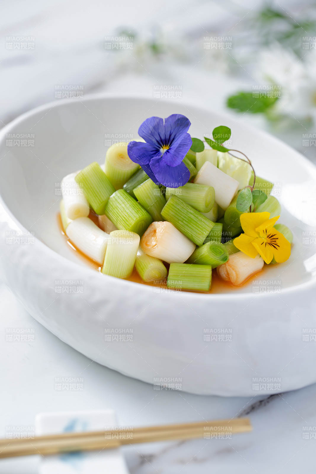 清炒蒜苗