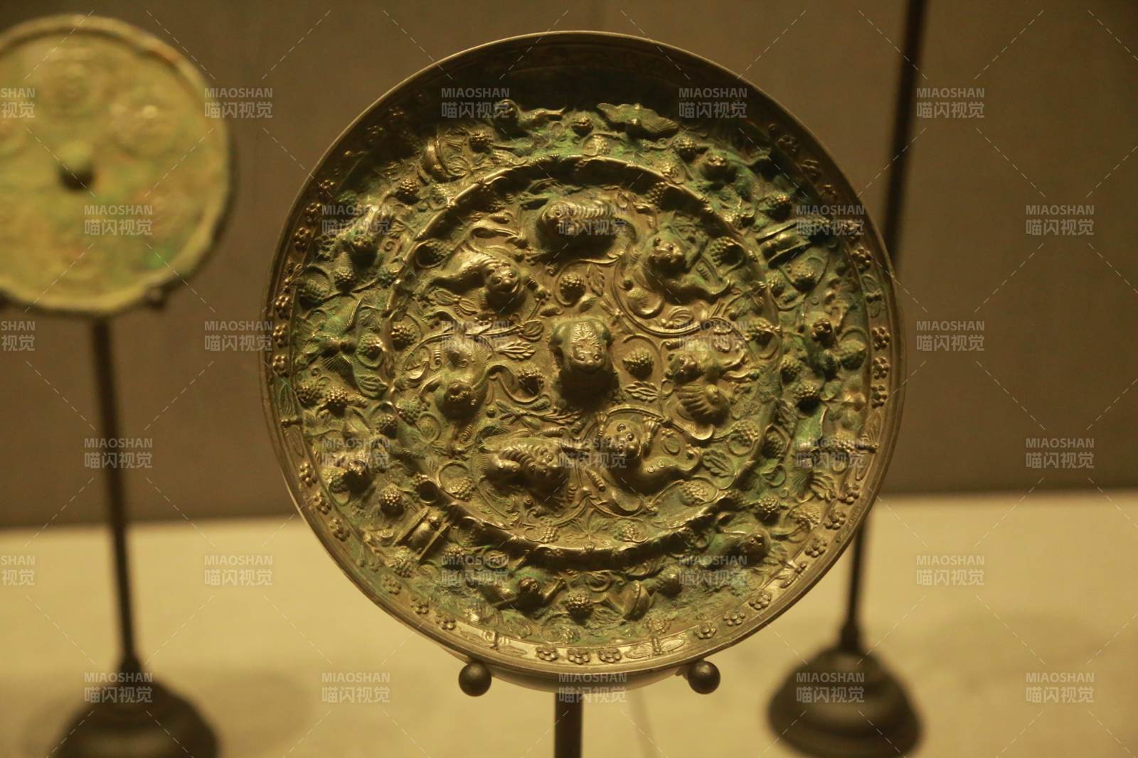 古代青銅鏡展示