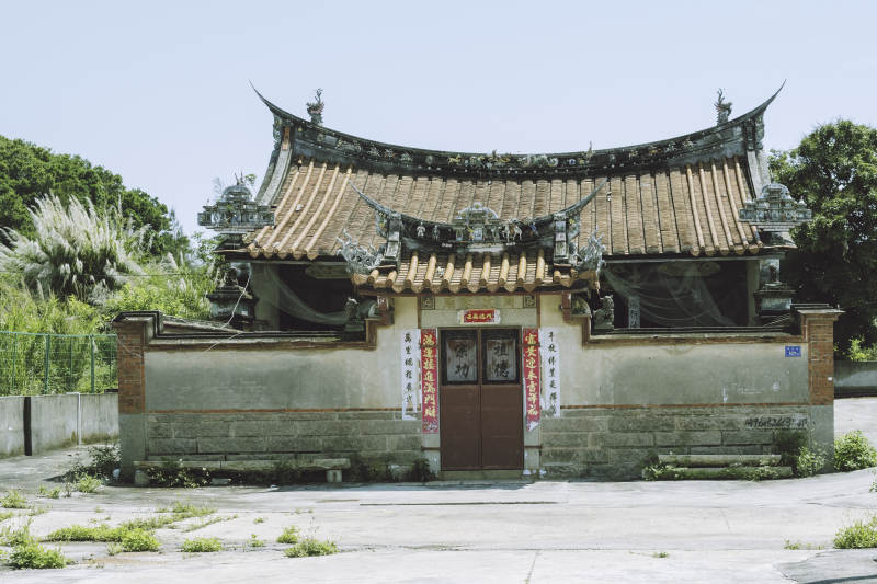 閩南古廟靜謐 歲月痕跡斑駁
