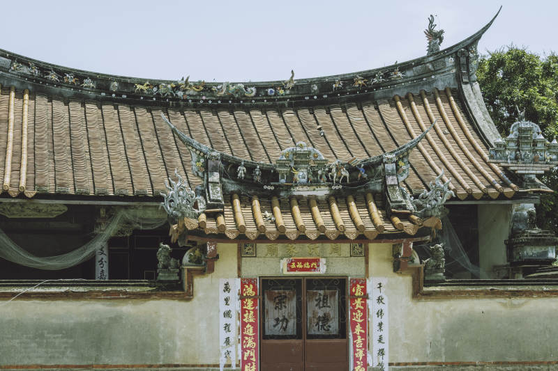 閩南古厝飛檐 傳統建筑之美