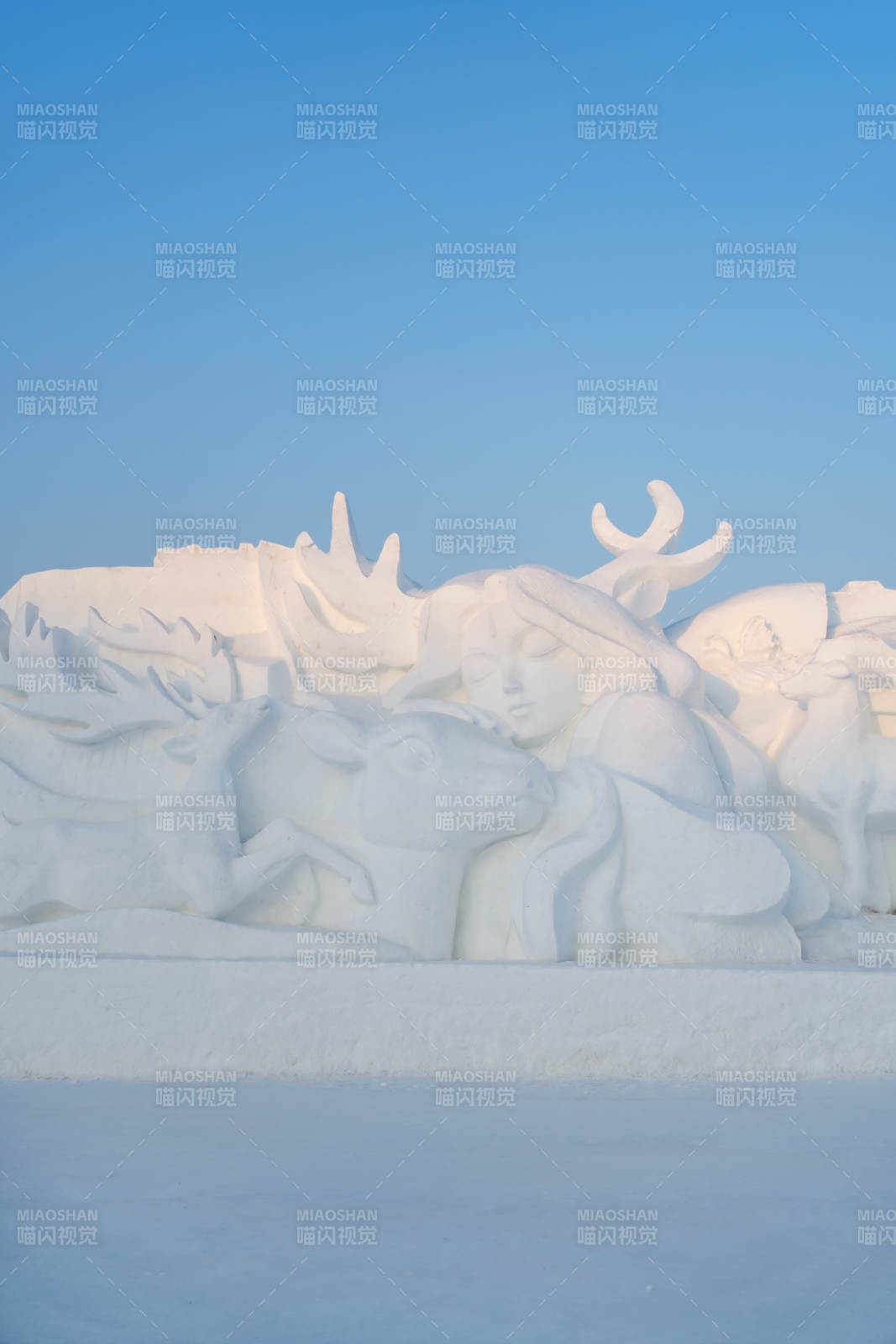 凈月潭雪雕藝術 夢幻與寧靜