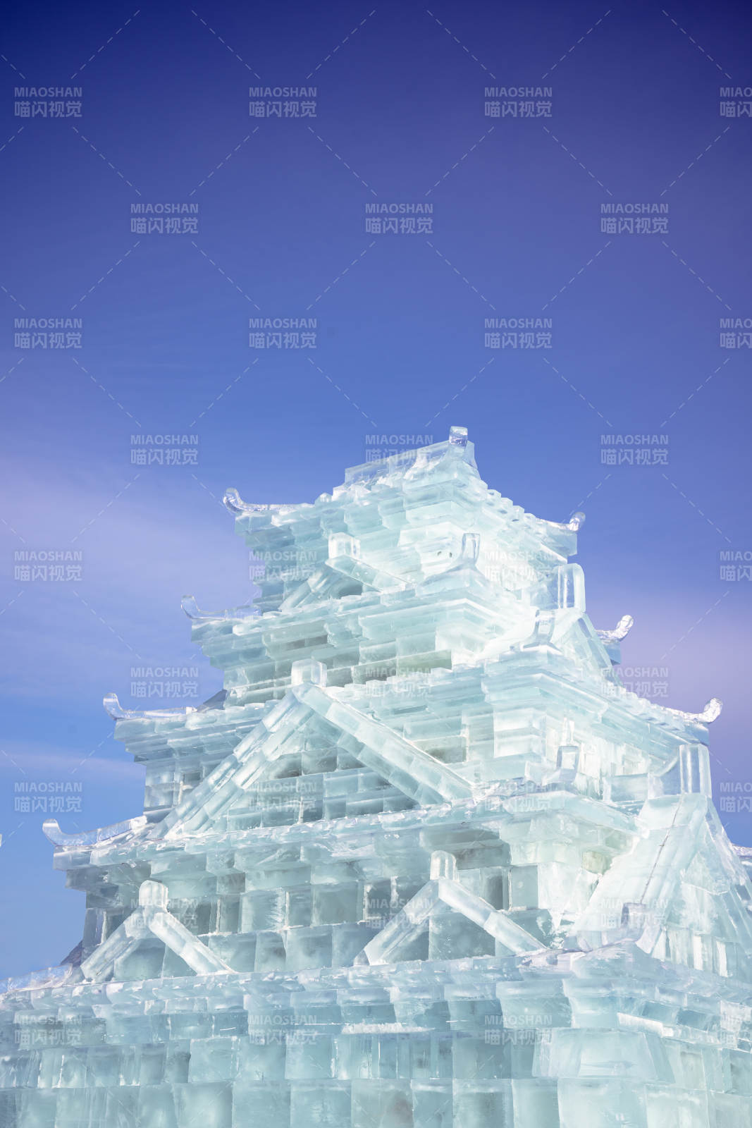 冰雕城堡 冬日奇觀