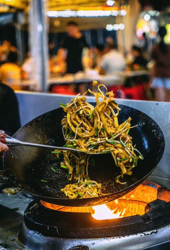 炒面飄香夜市美食