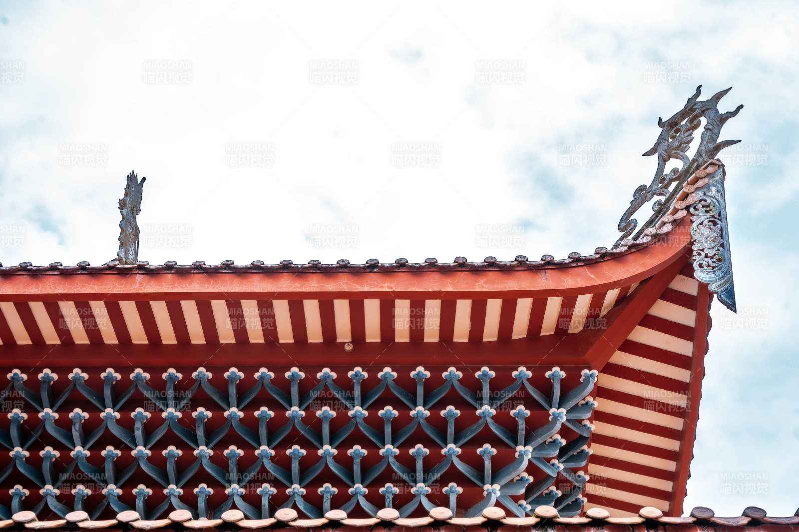 古建筑飛檐翹角細節