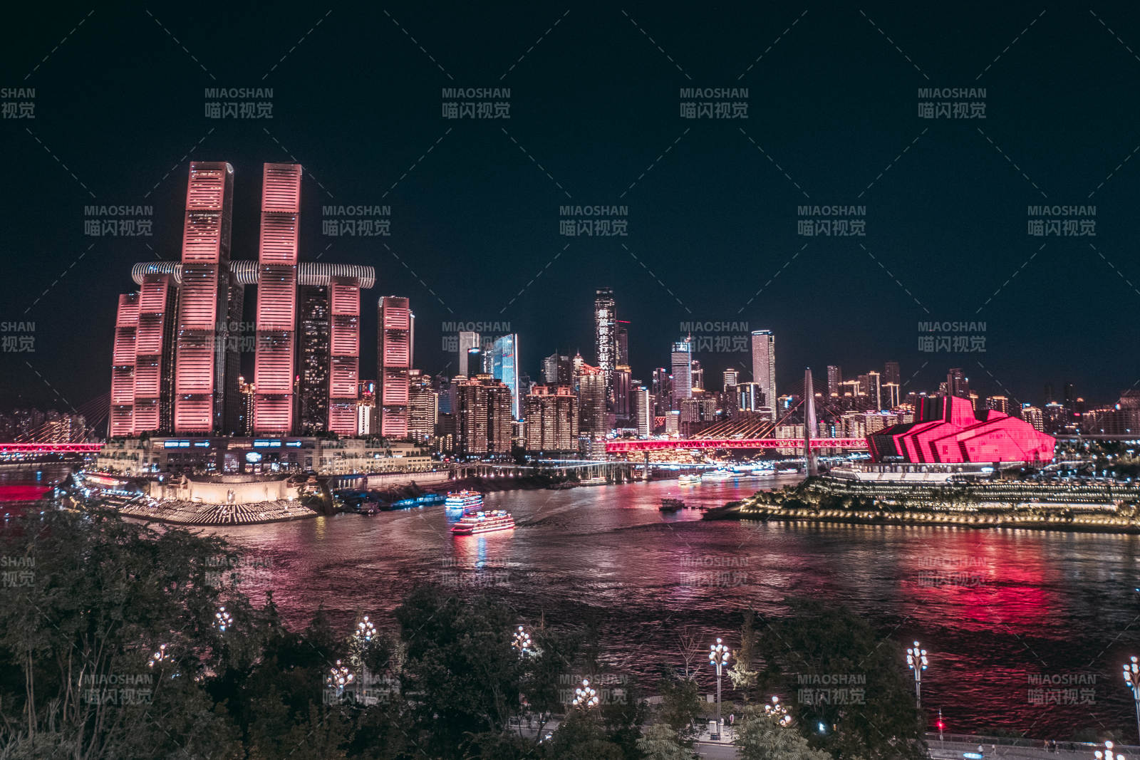 重慶來(lái)福士夜景