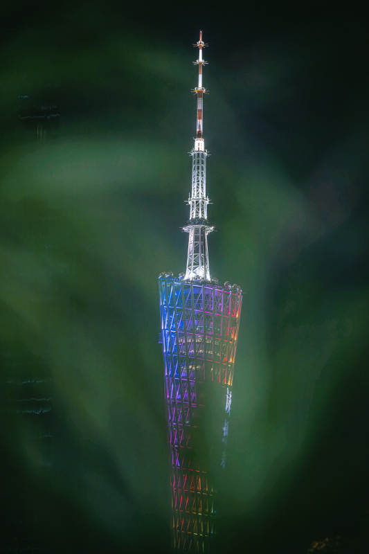 廣州塔夜景燈光秀