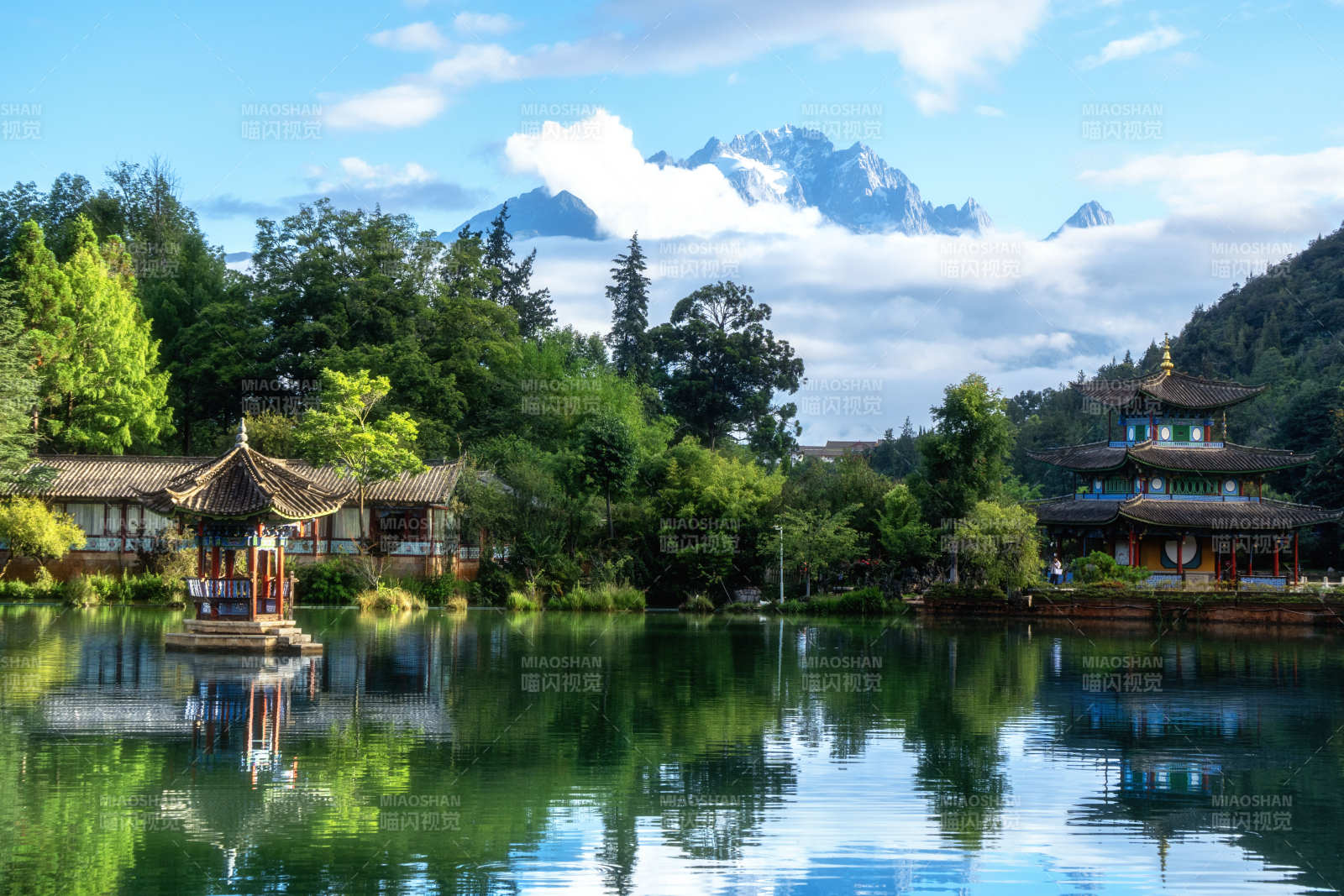 麗江古城山水風光