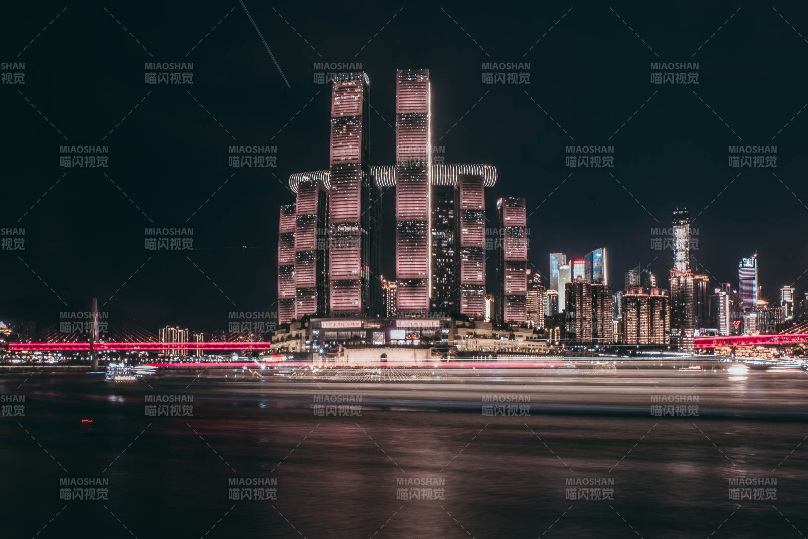 重慶來福士夜景