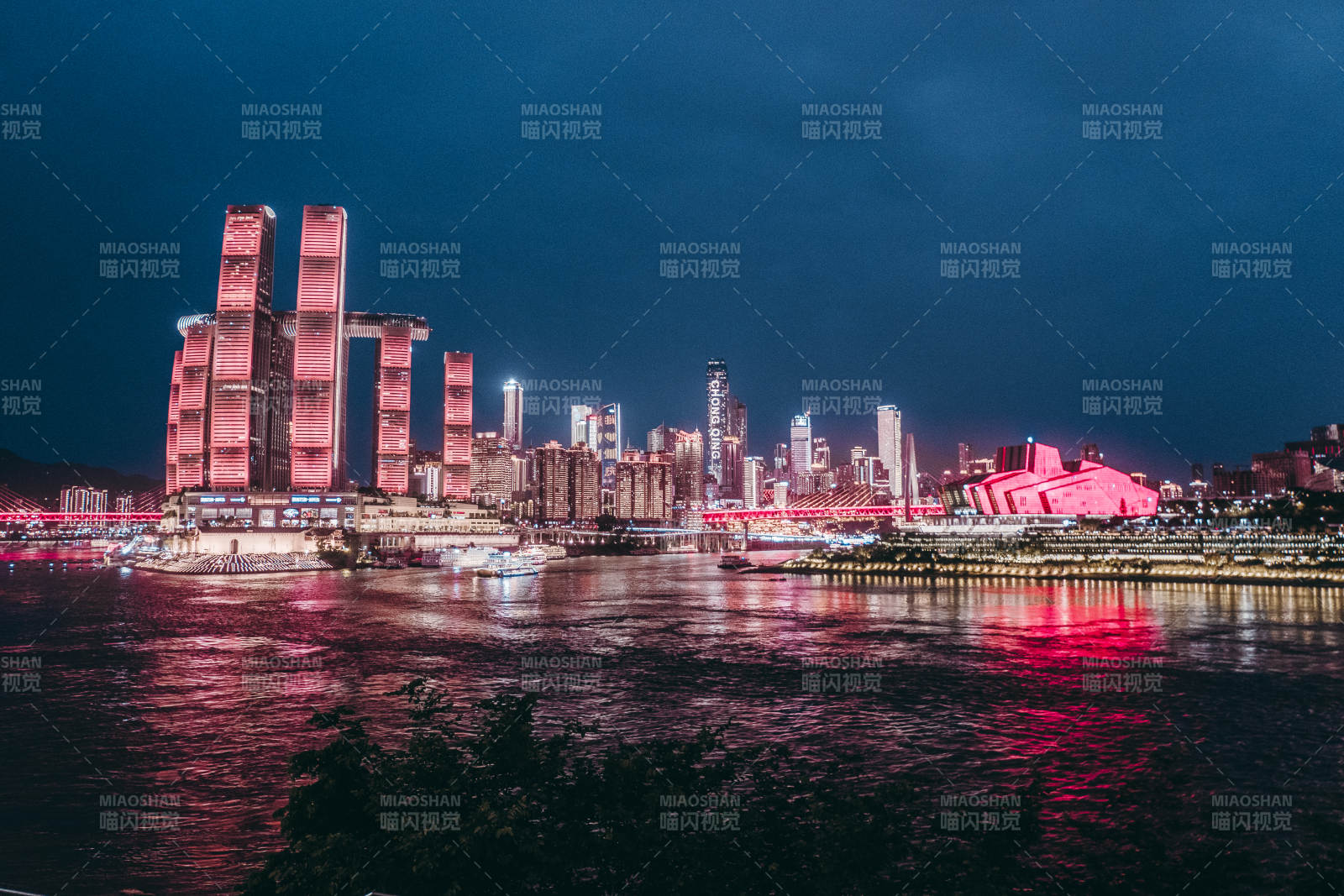重慶來(lái)福士夜景