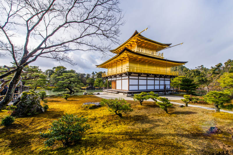 金閣寺的金色光輝