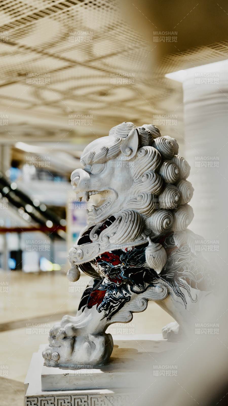 石雕獅子 傳統藝術之美