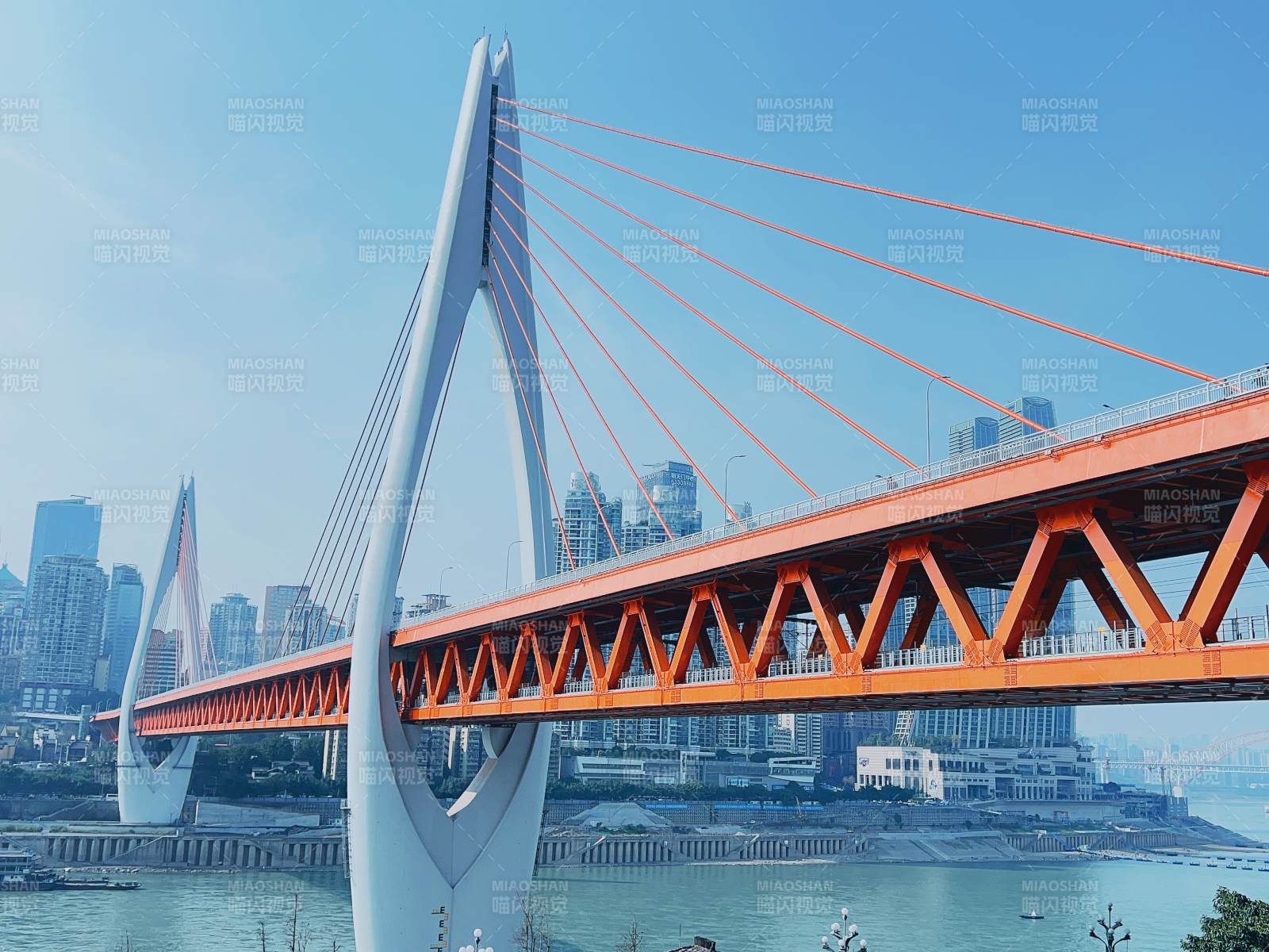 重慶千廝門大橋風(fēng)光