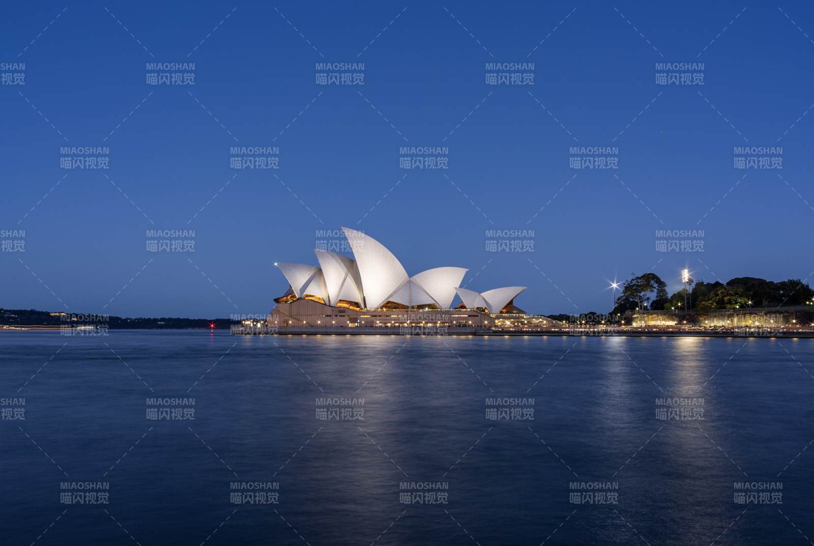 悉尼歌劇院夜景